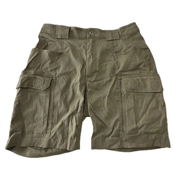 Duluth Trading Company Dry on the Fly 9" Cargo Shorts in Olive Green Men’s M - Picture 1 of 10